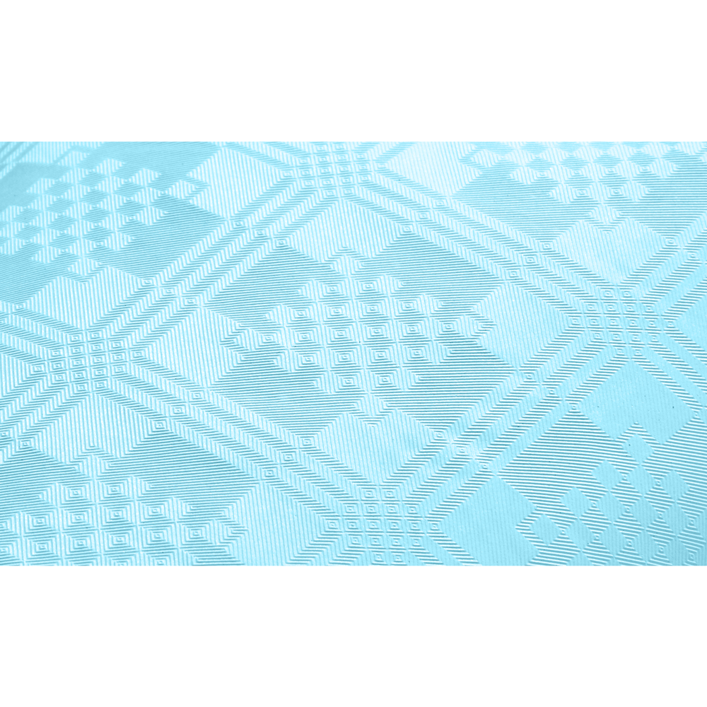 Papieren tafelrol babyblauw van 1,19 x 8 m - tweede productfoto