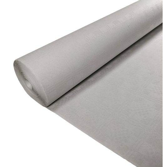 Papieren tafelrol wit van 1,19 x 50 m
