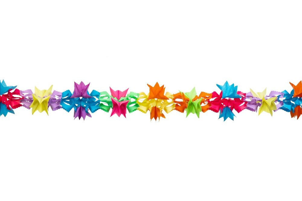 Papierslinger Bloemen 6 meter