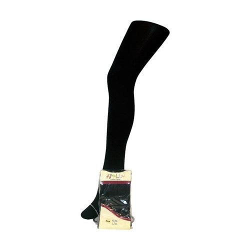 Pietmaillot zwart katoen maat L/XL
