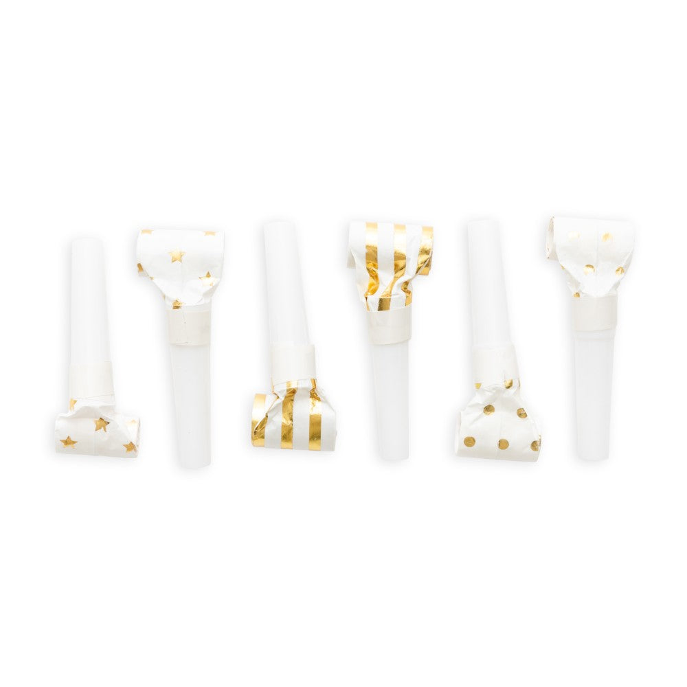 Roltongen (6 stuks) goud