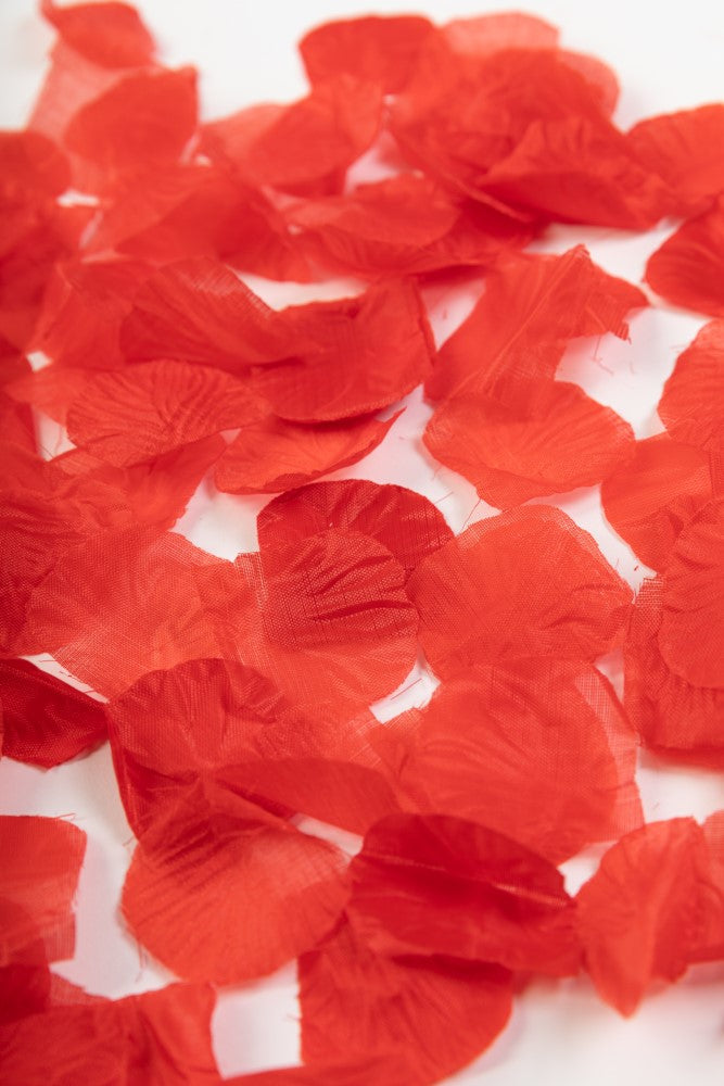 Rozenblaadjes in rood, verpakking van 500 stuks