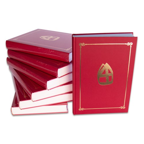 Sinterklaasboek met mijter (350 pagina's)
