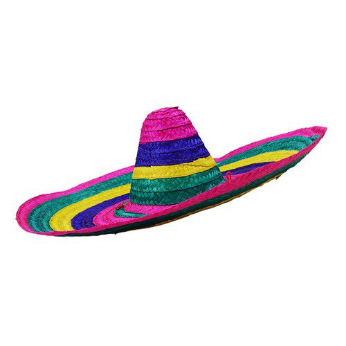 Sombrero regenboog (Ø 65 cm)