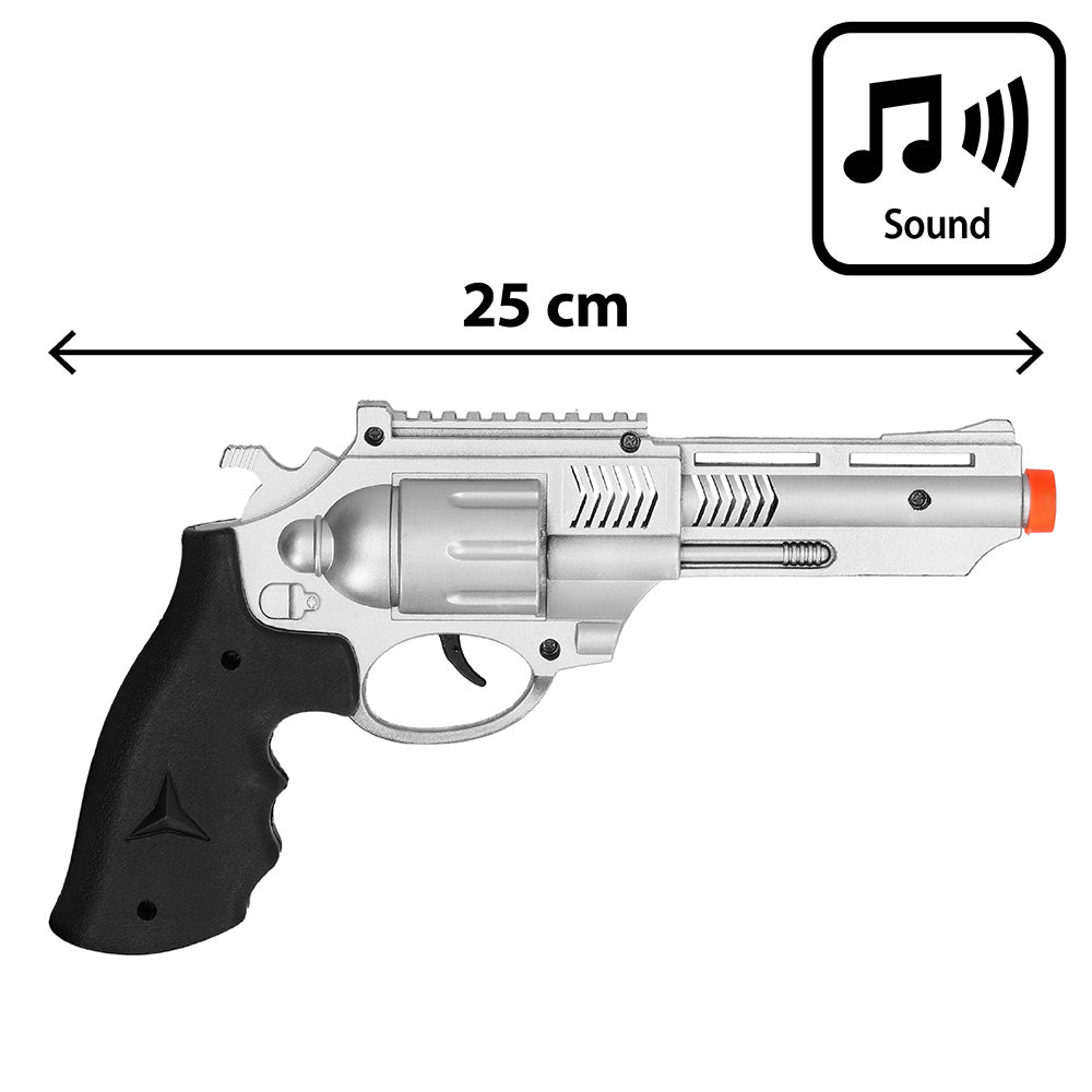 Speelgoedpistool politie Justice van 25 cm - foto 2