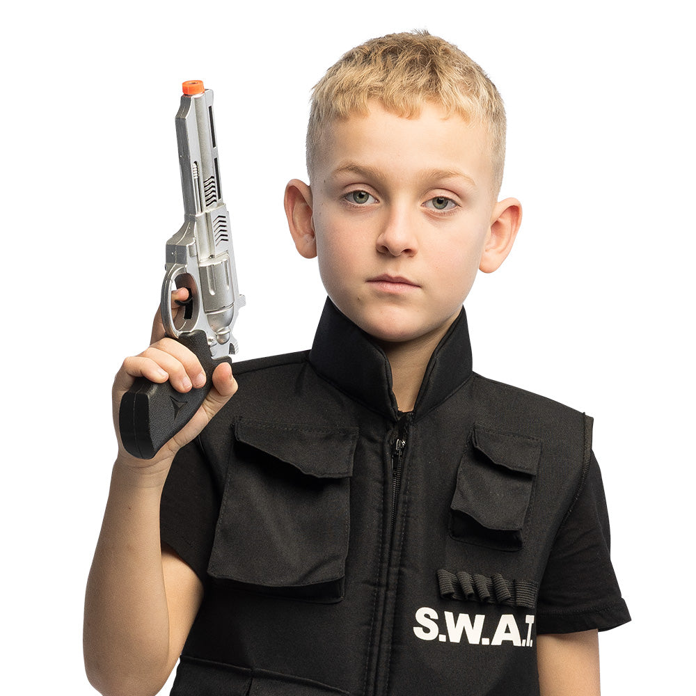Speelgoedpistool politie Justice van 25 cm - foto 3
