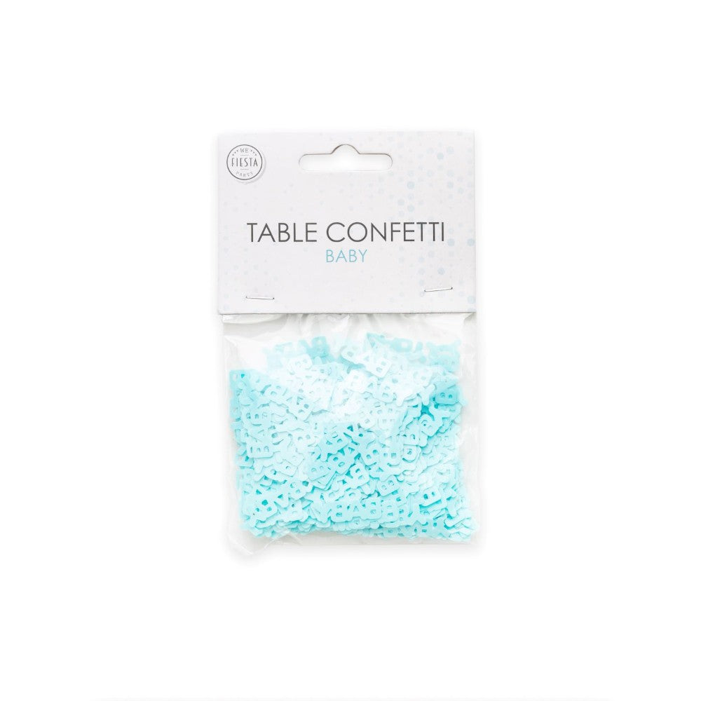 Tafelconfetti Baby Blauw – 14 gram - foto 2