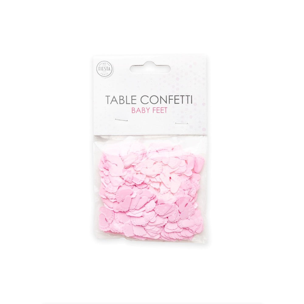 Tafelconfetti Babyvoetjes Roze – 14 gram - foto 2