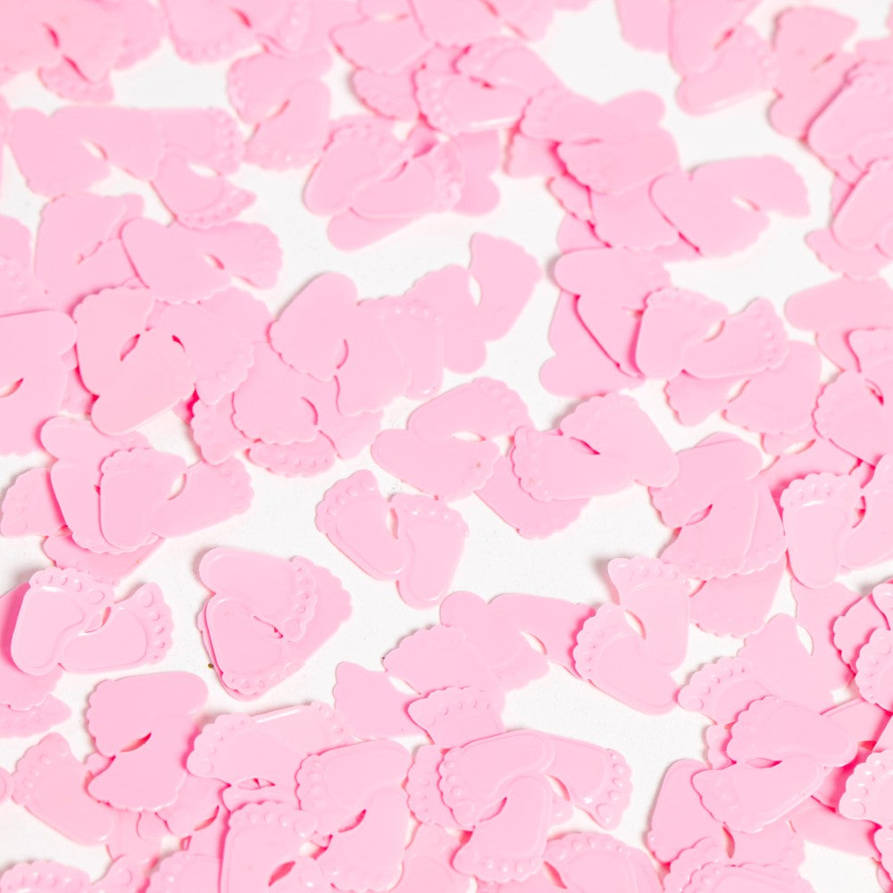 Tafelconfetti Babyvoetjes Roze – 14 gram
