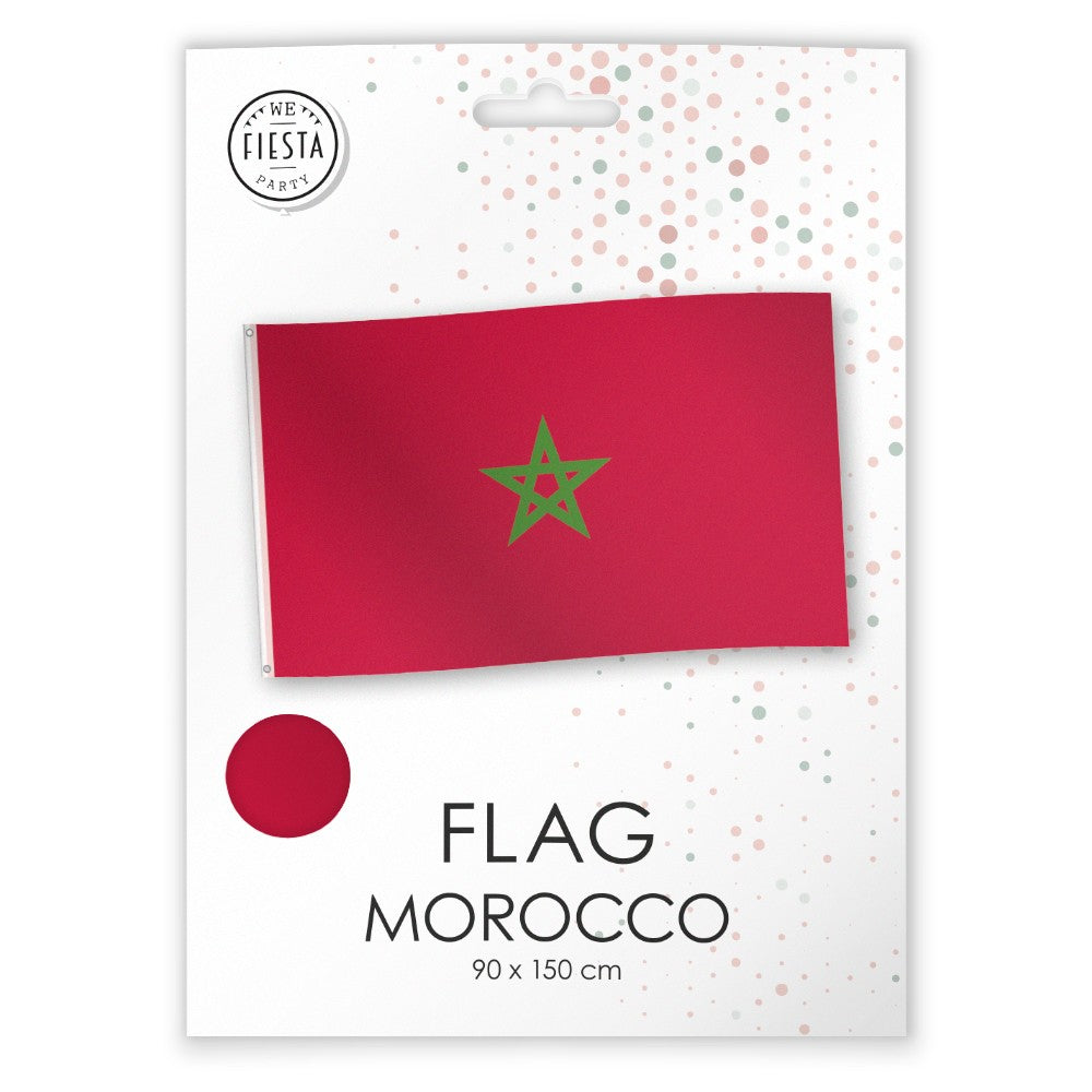 Vlag Marokko 150 x 90 cm - foto 2