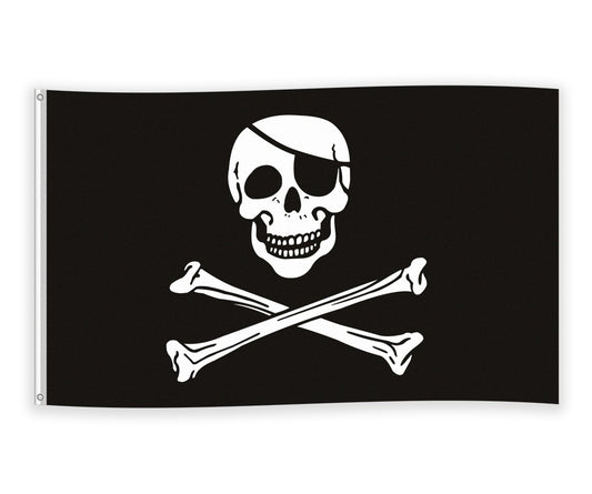 Vlag Piraat 150 x 90 cm