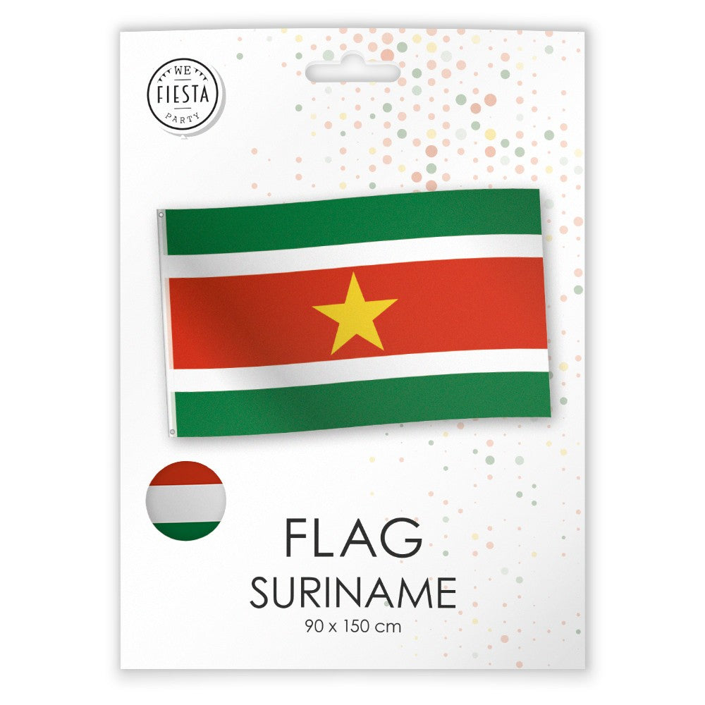 Vlag Suriname 150 x 90 cm - foto 2