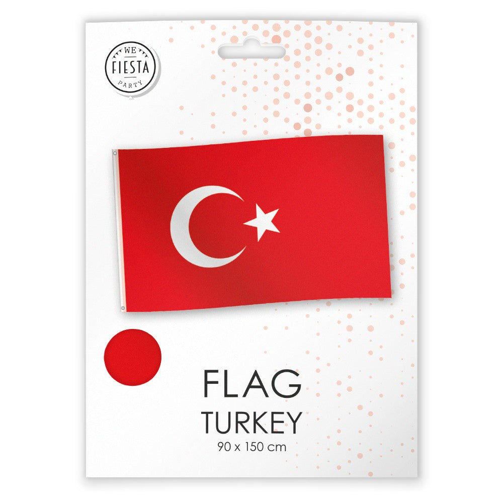 Vlag Turkije 150 x 90 cm - foto 2