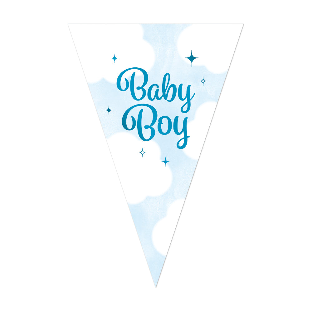 Vlaggenlijn Baby Boy – 10 meter