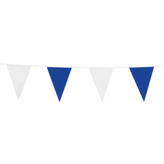 Vlaggenlijn Blauw Wit 10 meter