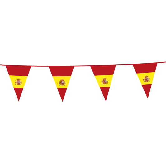 Vlaggenlijn Spanje 10 meter