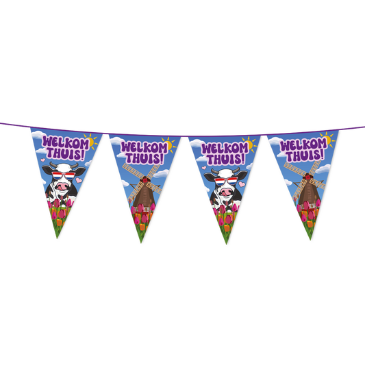 Vlaggenlijn Welkom Thuis – 10 meter