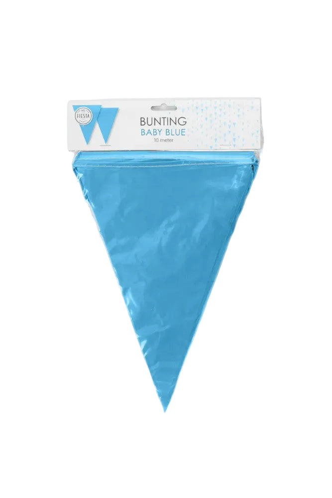 Vlaggenlijn Babyblauw 10 meter
