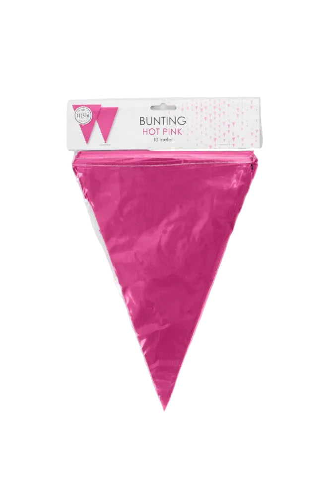Vlaggenlijn Hot Pink 10 meter