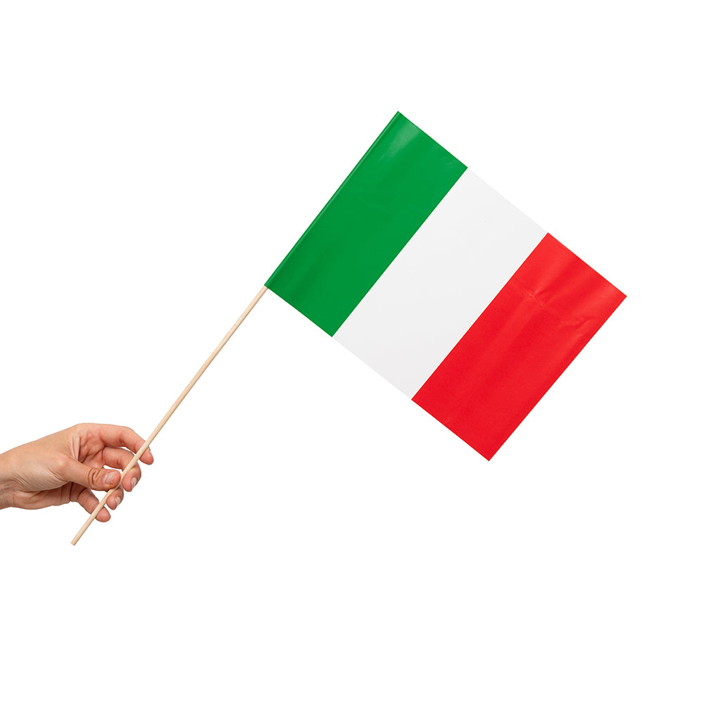 Zwaaivlaggetjes Italië 20 x 30 cm (10 stuks) - foto 2