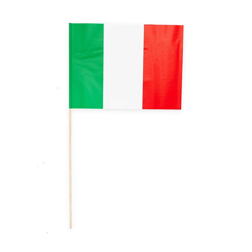Zwaaivlaggetjes Italië 20 x 30 cm (10 stuks)
